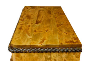 Swedish 19th Century Carved Birch Chest of Drawers — thumbnail 2