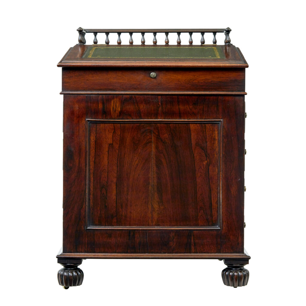 Mid 19th Century Davenport Writing Desk — image 10
