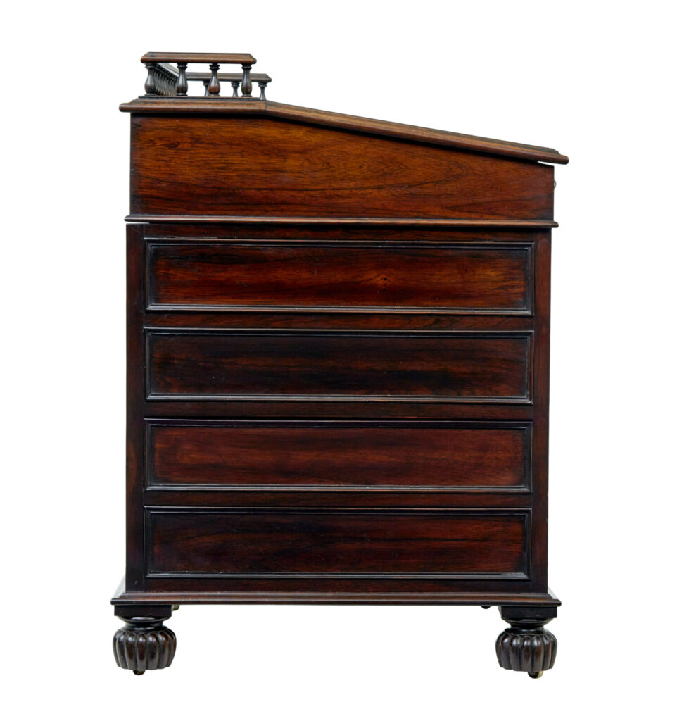 Mid 19th Century Davenport Writing Desk — image 7