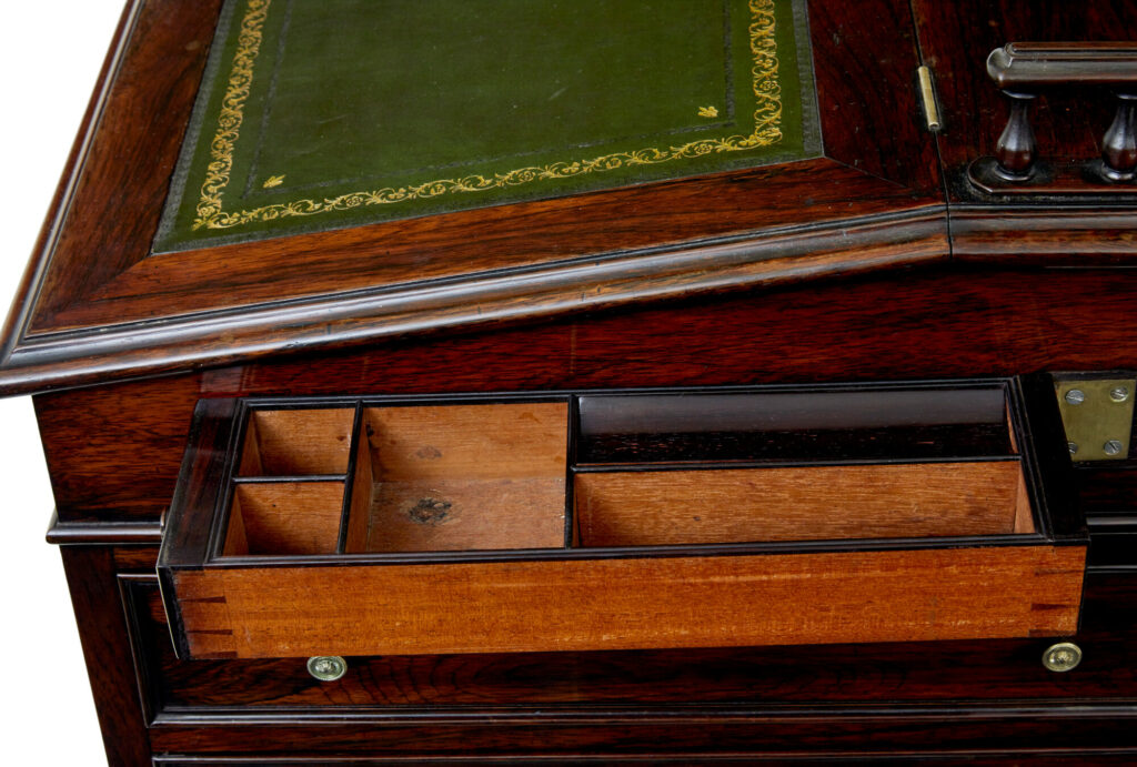 Mid 19th Century Davenport Writing Desk — image 3