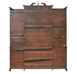Mid 19th Century Inlaid Breakfront Bookcase — thumbnail 4