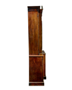 Mid 19th Century Inlaid Breakfront Bookcase — thumbnail 5