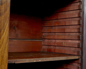 Mid 19th Century Inlaid Breakfront Bookcase — thumbnail 9