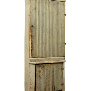 EARLY 19TH CENTURY SCANDINAVIAN CARVED PINE CUPBOARD