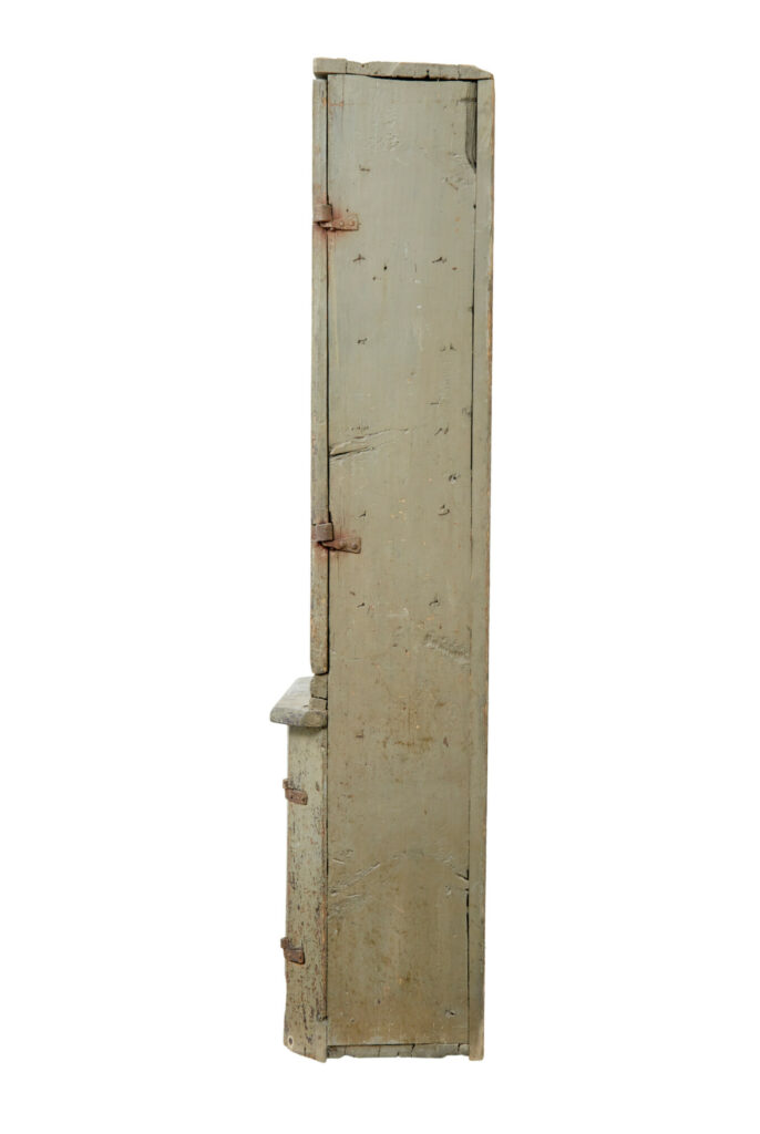 Early 19th Century Scandinavian Carved Pine Cupboard — image 10
