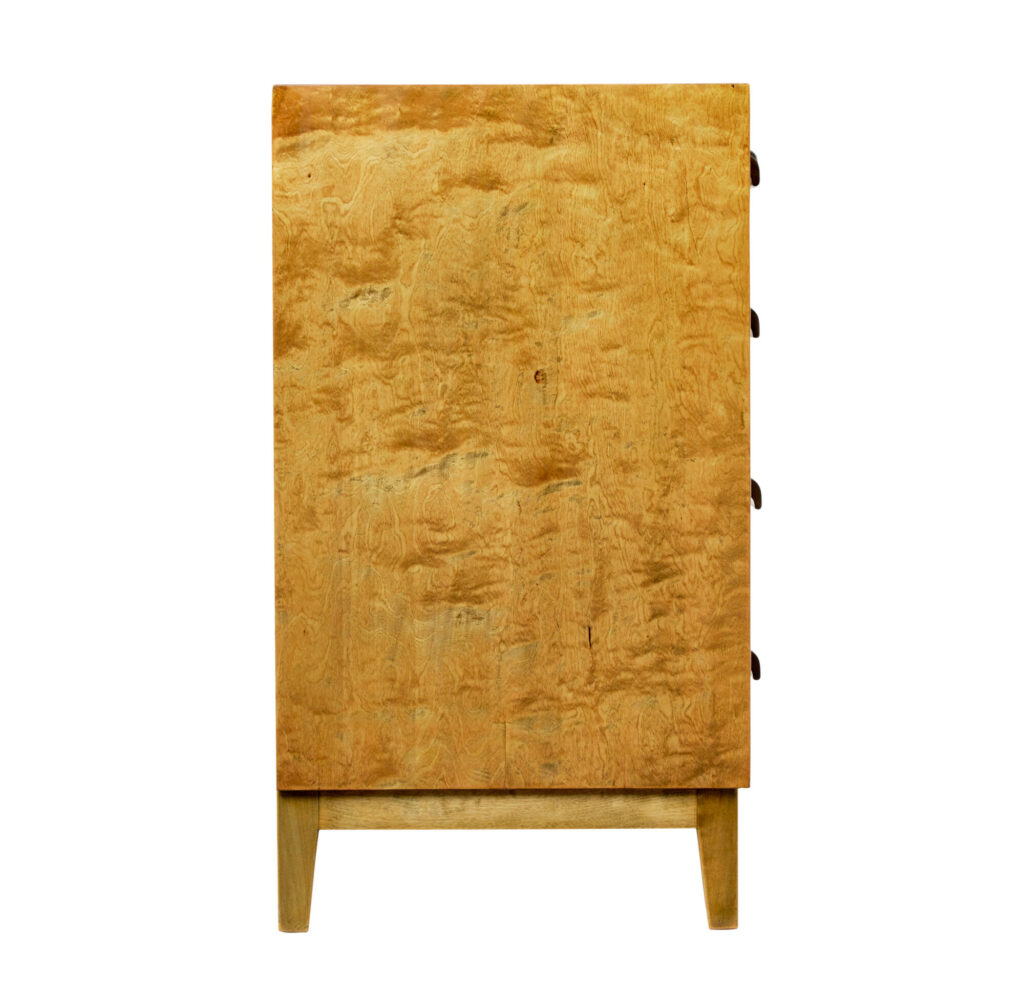 Art Deco Swedish Chest of Drawers in Birch — image 2