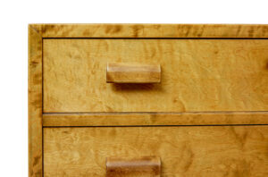 Art Deco Swedish Chest of Drawers in Birch — thumbnail 9