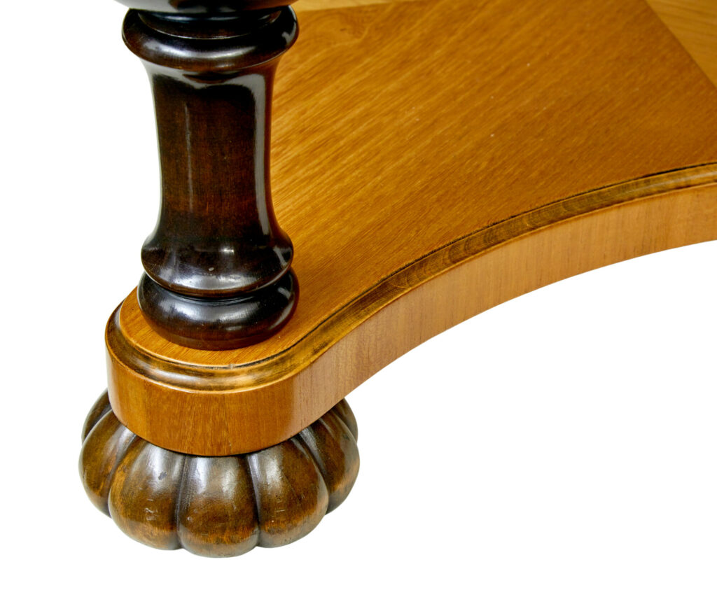 Swedish Mid Century Art Deco Inspired Elm Root Coffee Table — image 3