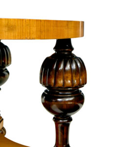 Swedish Mid Century Art Deco Inspired Elm Root Coffee Table — thumbnail 2