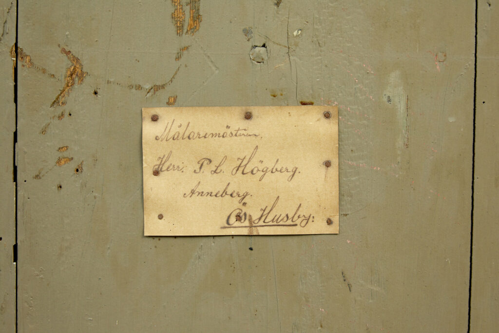 19th Century Swedish Painted Pine Chest of Drawers — image 8