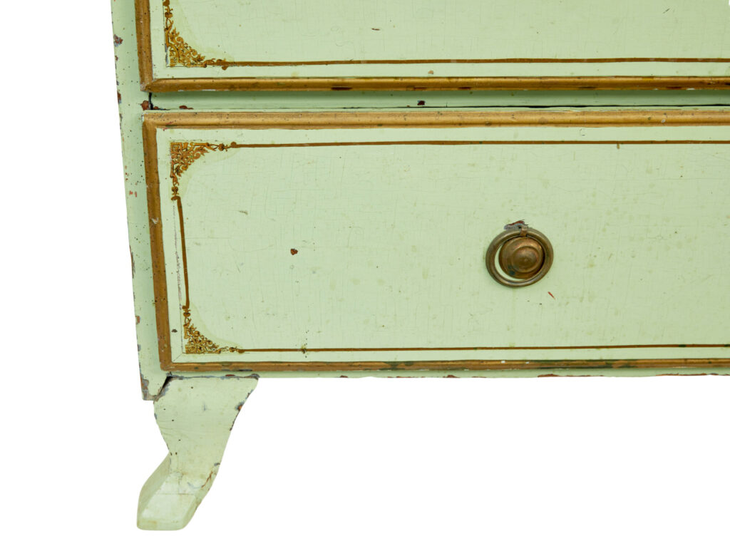 19th Century Swedish Painted Pine Chest of Drawers — image 11
