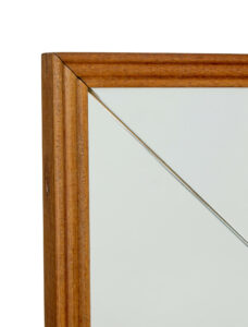 Large Swedish Mid Century Harlequin Mirror — thumbnail 4