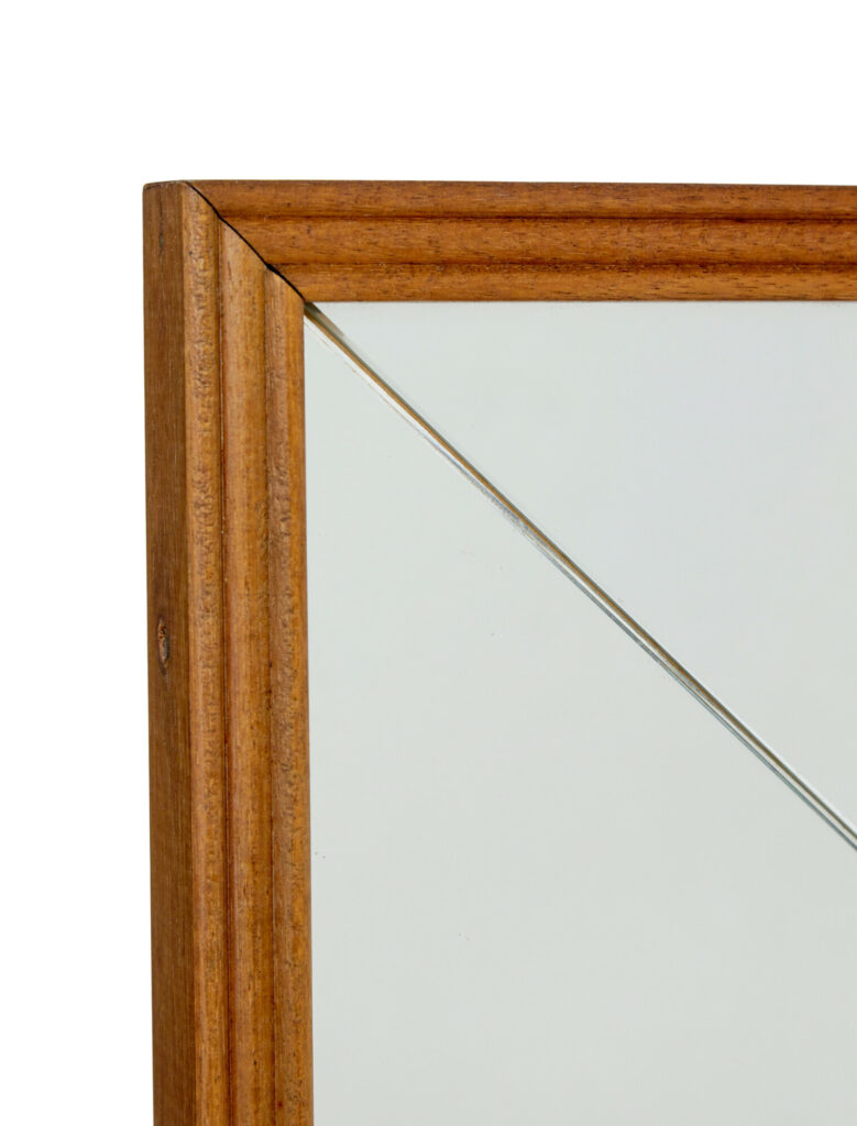 Large Swedish Mid Century Harlequin Mirror — image 4