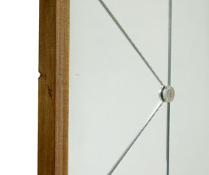 Large Swedish Mid Century Harlequin Mirror — thumbnail 2