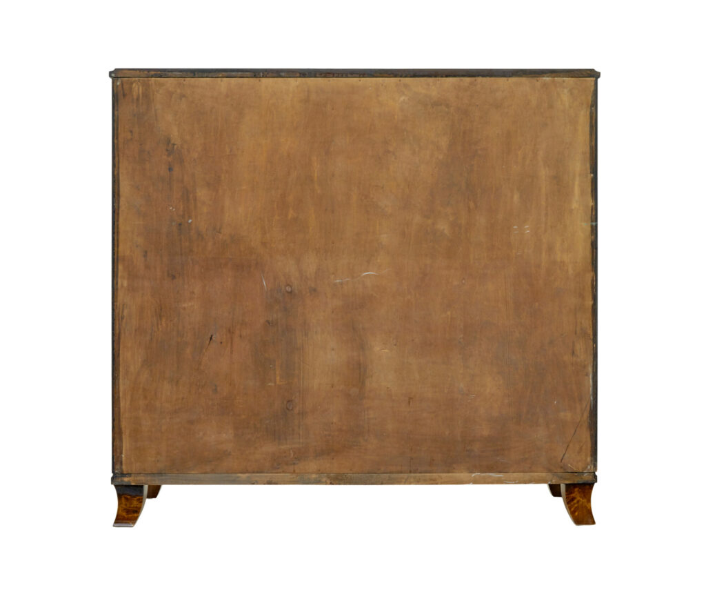 Scandinavian Art Deco Elm and Birch Inlaid Cabinet — image 7
