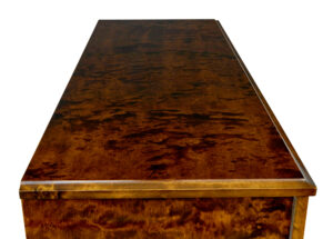 Scandinavian Art Deco Elm and Birch Inlaid Cabinet — thumbnail 4