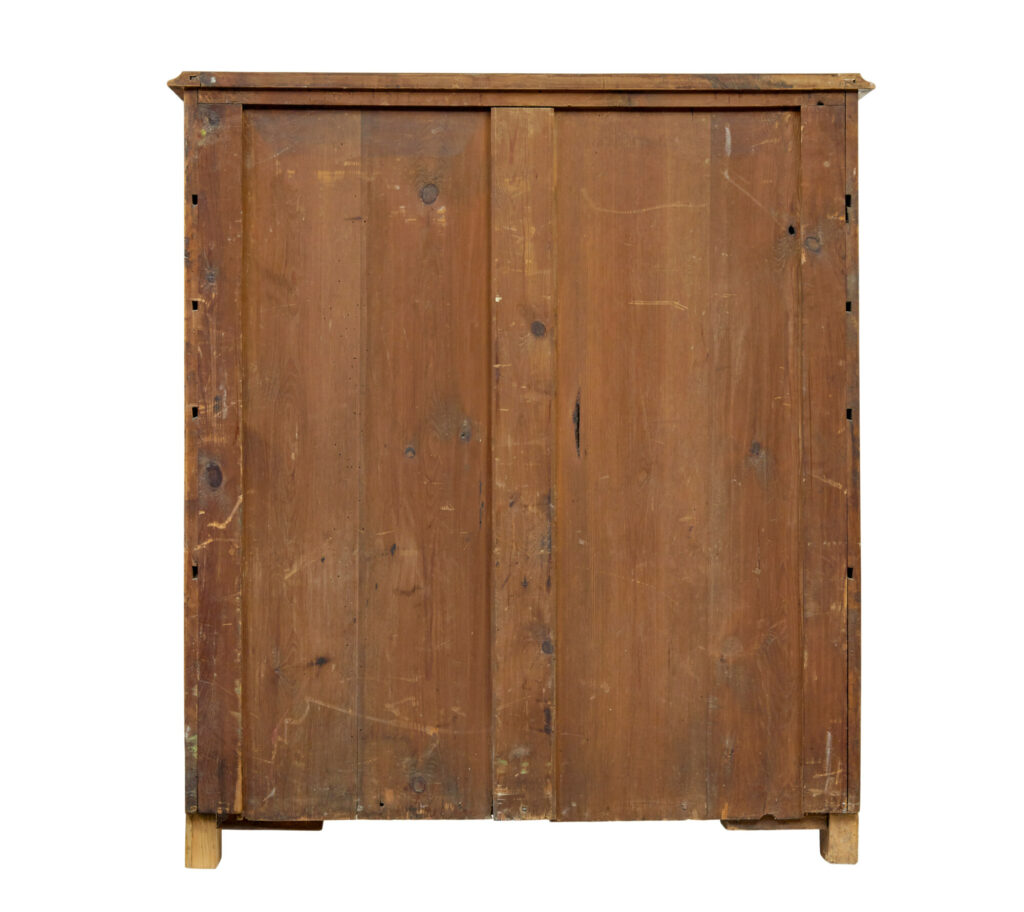 19th Century Swedish Tiger Birch Cupboard — image 6