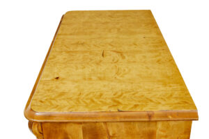 19th Century Swedish Tiger Birch Cupboard — thumbnail 2