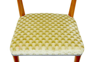 Rare Set of Swedish Art Deco Elm Klismos Dining Chairs — thumbnail 7