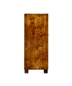 Mid Century Swedish Birch and Elm Low Open Bookcase — thumbnail 7