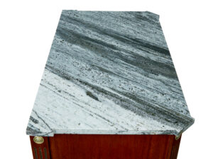 Early 20th Century Directoire Revival Marble Top Chest of Drawers — thumbnail 3