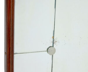 Swedish Mid Century Shaped and Etched Mirror by Glas & Tra — thumbnail 5