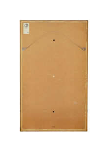 Swedish Oak Framed Harlequin Mirror by Glas & Tra — thumbnail 6