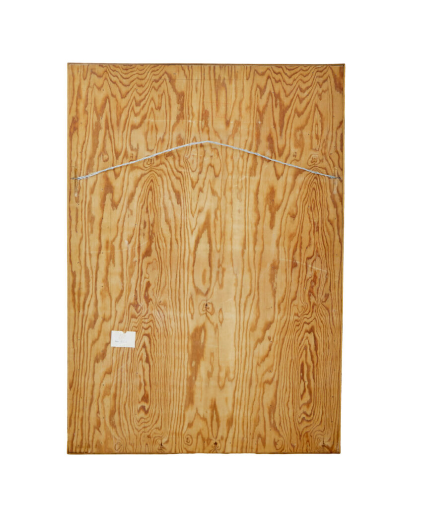 Mid Century Swedish Harlequin Wall Mirror Stamped Aa.kval — image 5