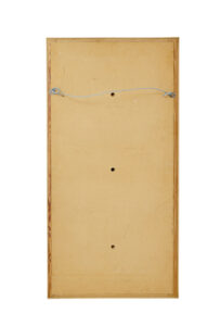 Mid Century Swedish Mirror with Segmented Border — thumbnail 6