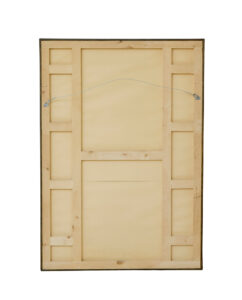 Large Swedish Made Mid Century Segmented Wall Mirror — thumbnail 2