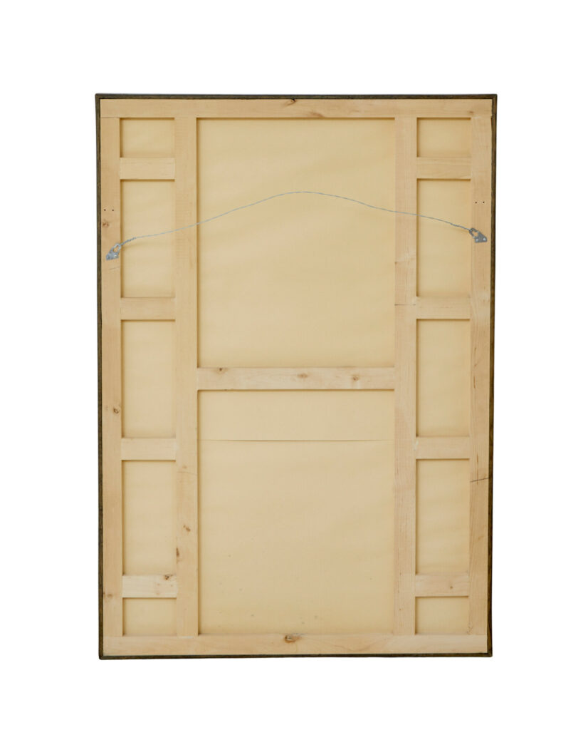 Large Swedish Made Mid Century Segmented Wall Mirror — image 2