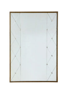 Large Swedish Made Mid Century Segmented Wall Mirror — thumbnail 1
