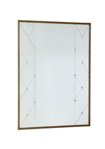 Large Swedish Made Mid Century Segmented Wall Mirror — thumbnail 5