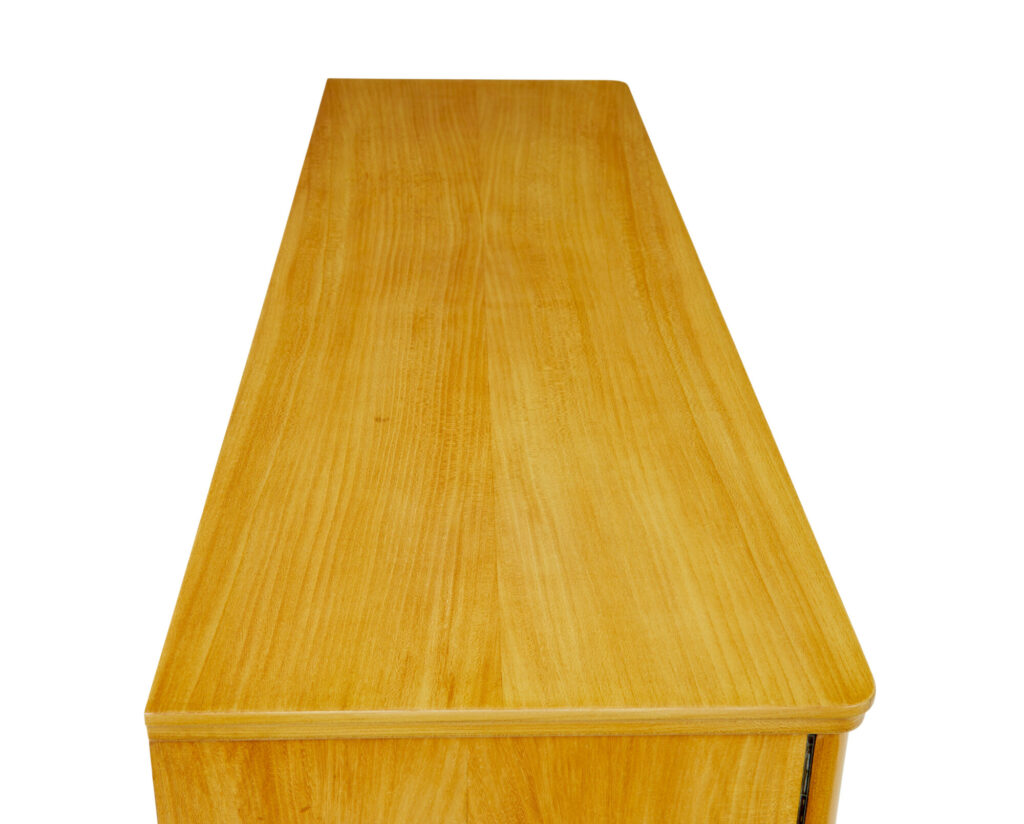 Mid Century Swedish Elm Sideboard by Smf Bodafors — image 5