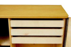 Mid Century Swedish Elm Sideboard by Smf Bodafors — thumbnail 3