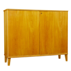 MID CENTURY SWEDISH ELM SIDEBOARD BY SMF BODAFORS