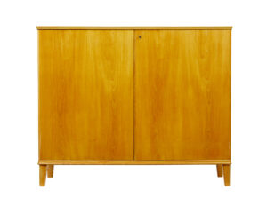 Mid Century Swedish Elm Sideboard by Smf Bodafors — thumbnail 10